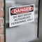 Signmission Do Not Enter Authorized Personnel Only Danger Sign, Vinyl Decal, 10in W x 7in L, 2PK OS-2PACK-DS-D-710-L-19327 - alternate 3
